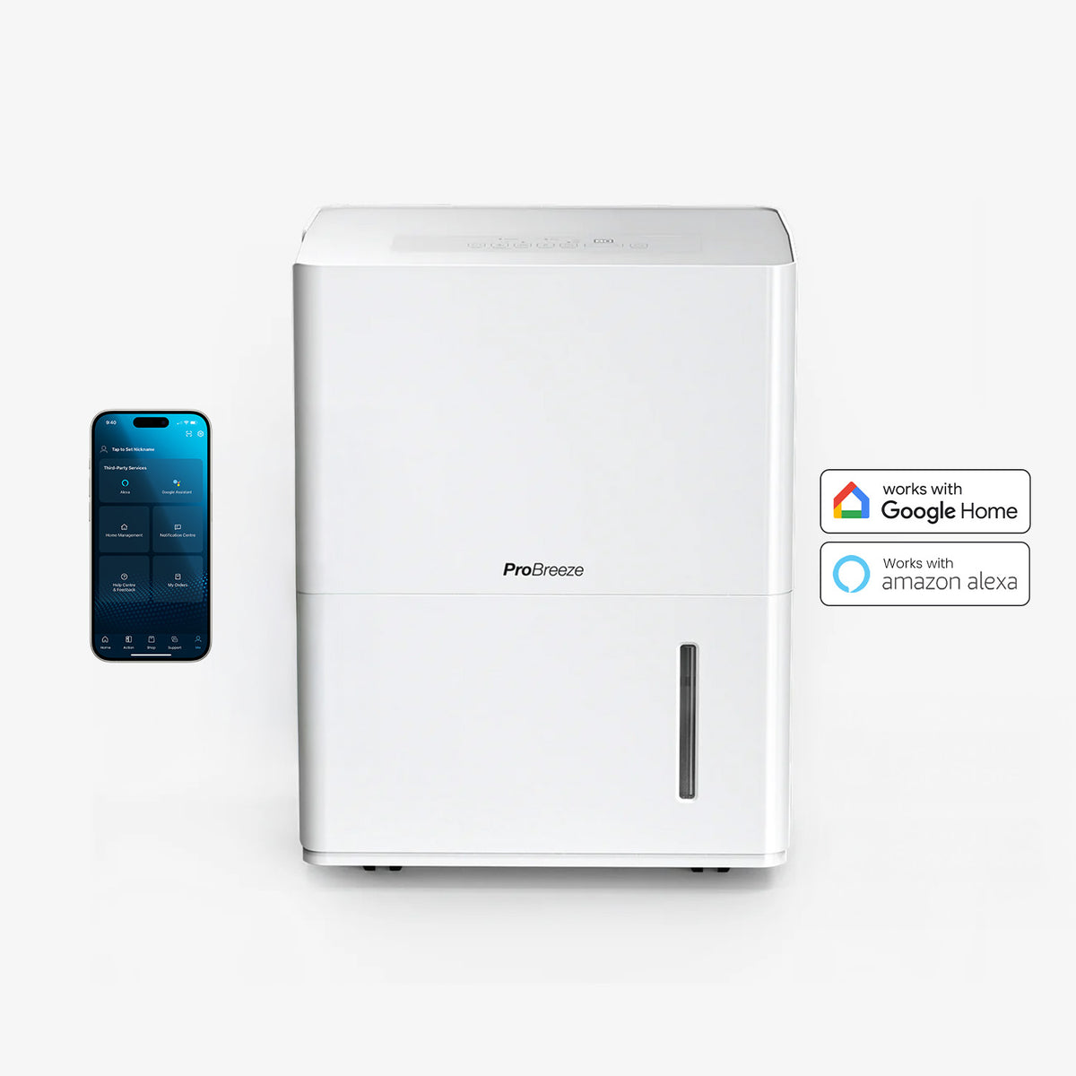 30L Dehumidifier with Smart App Control