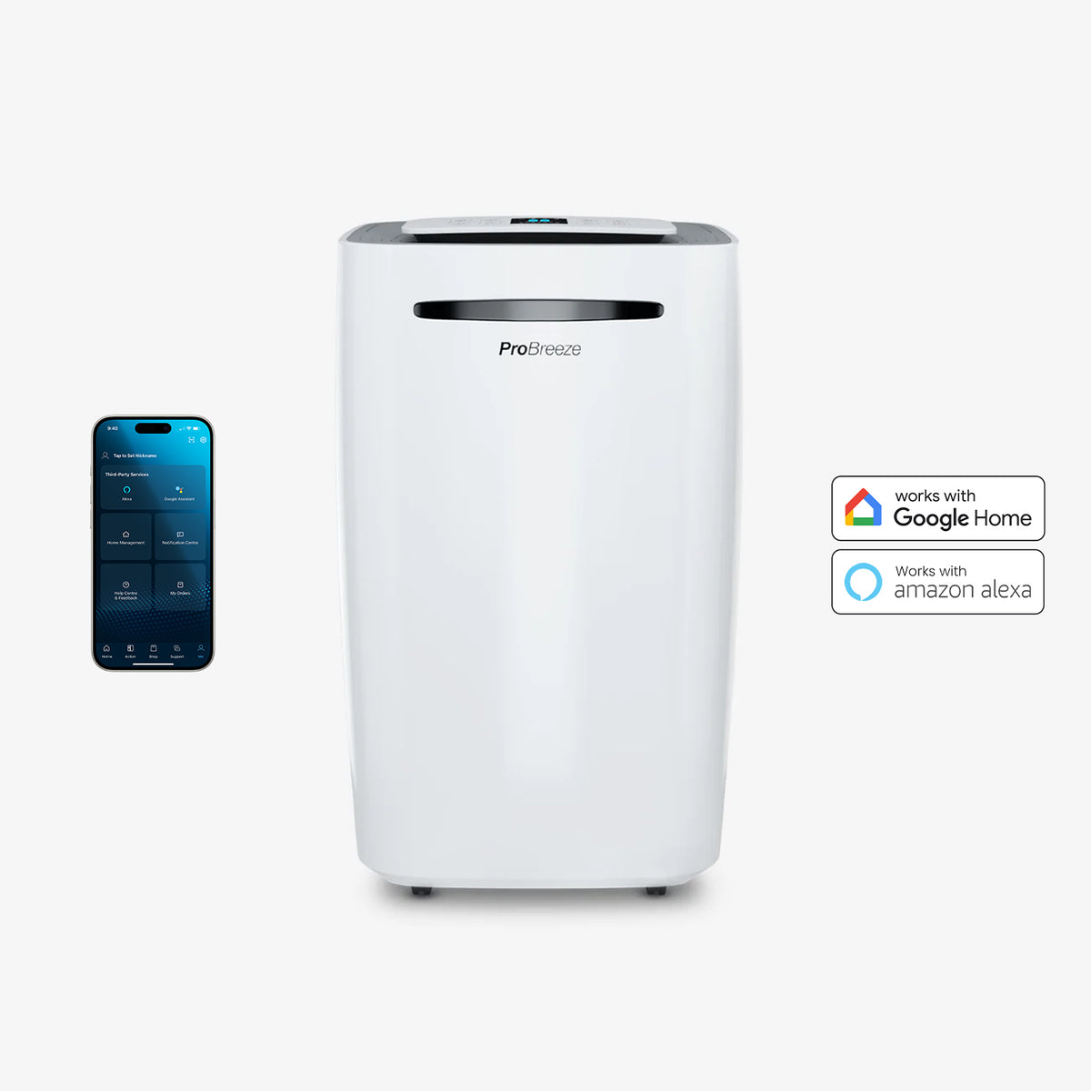 20L Dehumidifier with Max Extraction, Laundry Mode and Smart App Control
