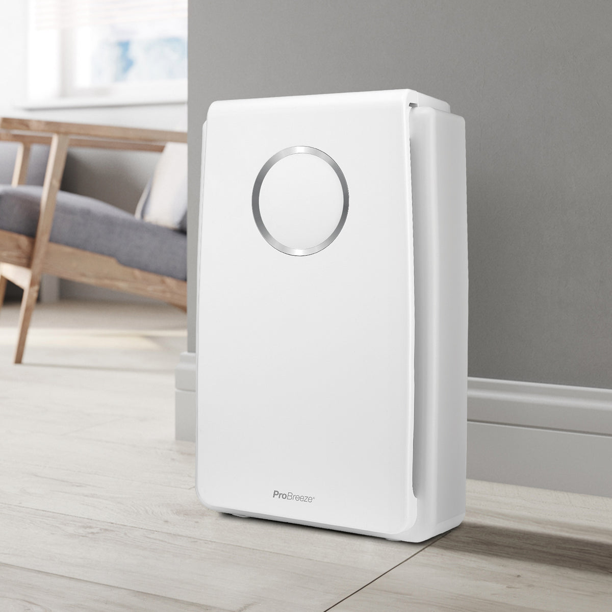 منقي هواء 5 في 1 مزود بفلتر HEPA ومولد الأيونات السالبة