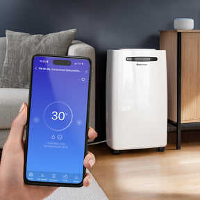 20L Dehumidifier with Max Extraction, Laundry Mode and Smart App Control