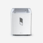 Countertop Ice Cube Maker - 2L Self-Cleaning Machine With 15kg Daily Output - White