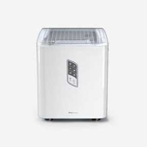 Countertop Ice Cube Maker - 2L Self-Cleaning Machine With 15kg Daily Output - White