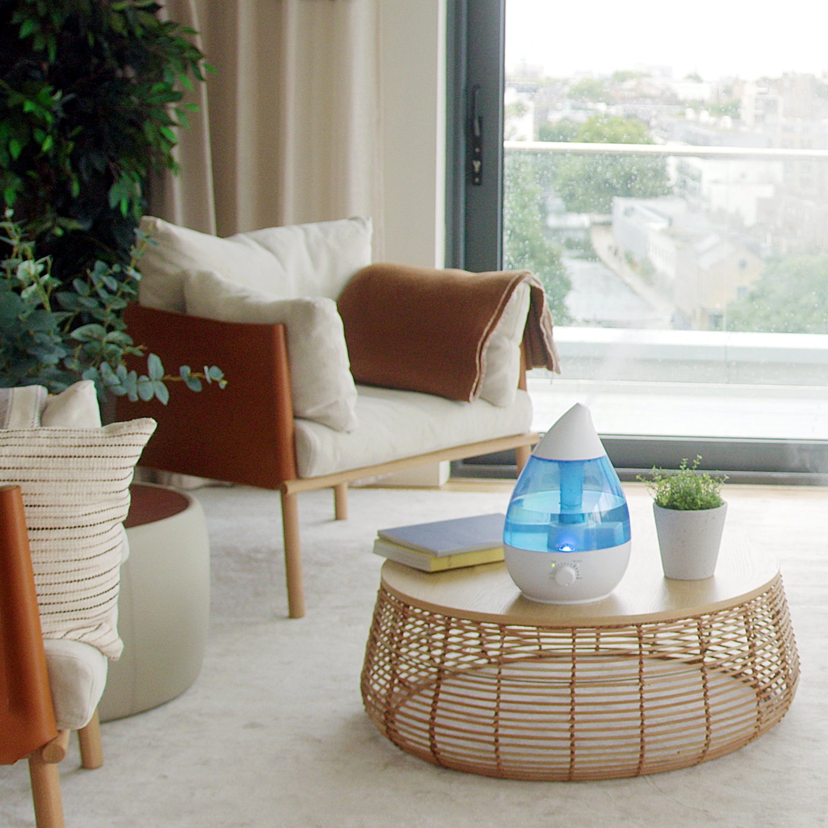 3.8L Ultrasonic Cool Mist Humidifier with Aroma Diffuser